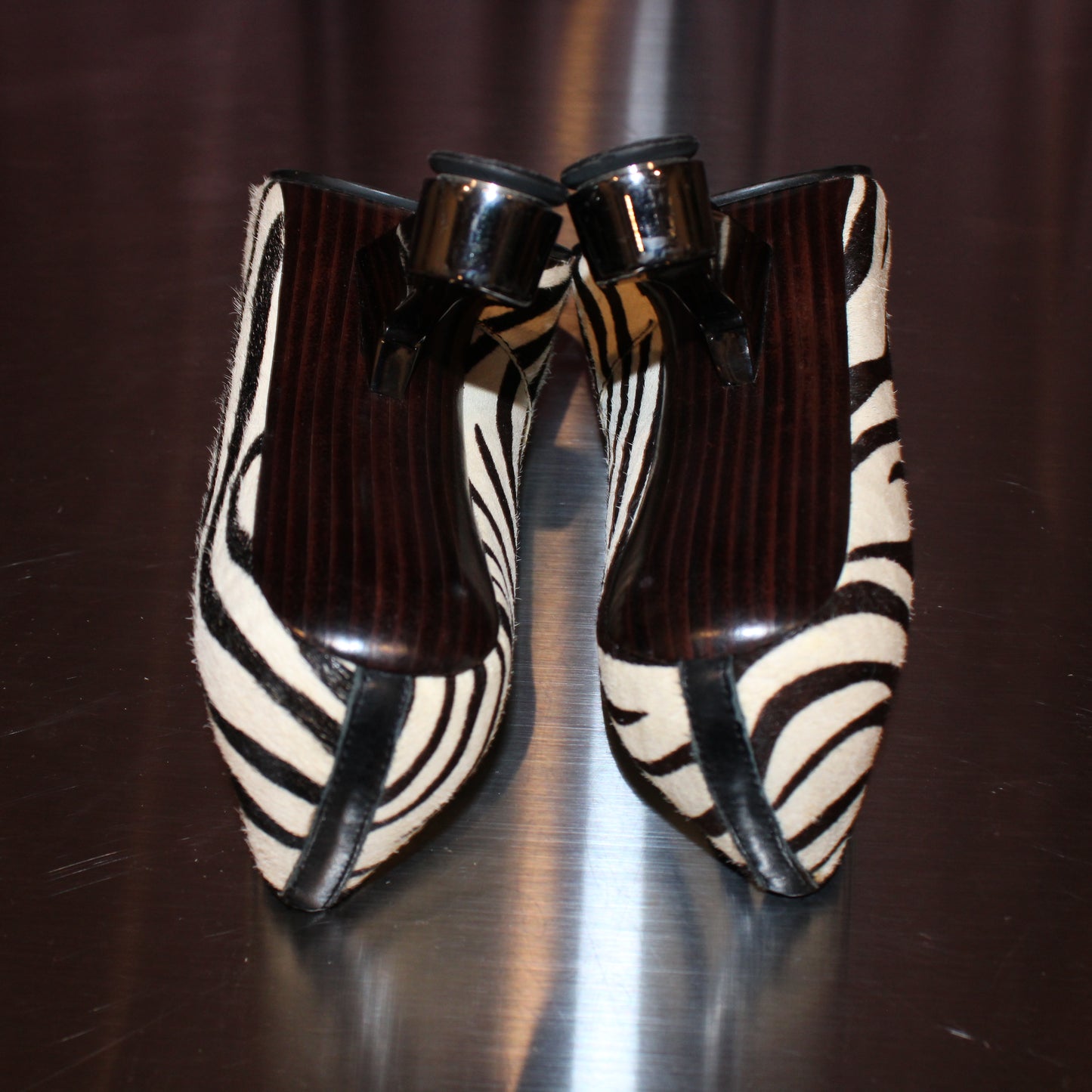 United Nude Cowhide Heels