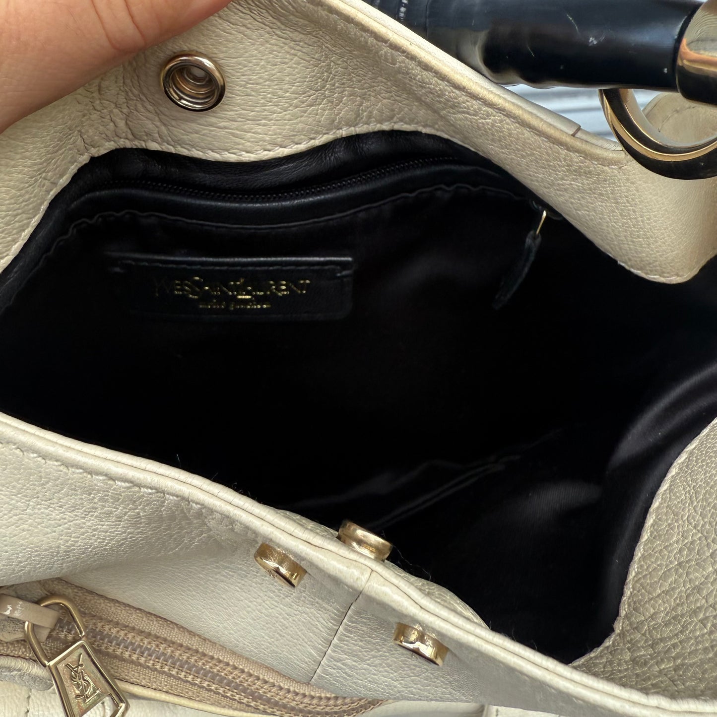 YSL Leather Mala Mala Bag