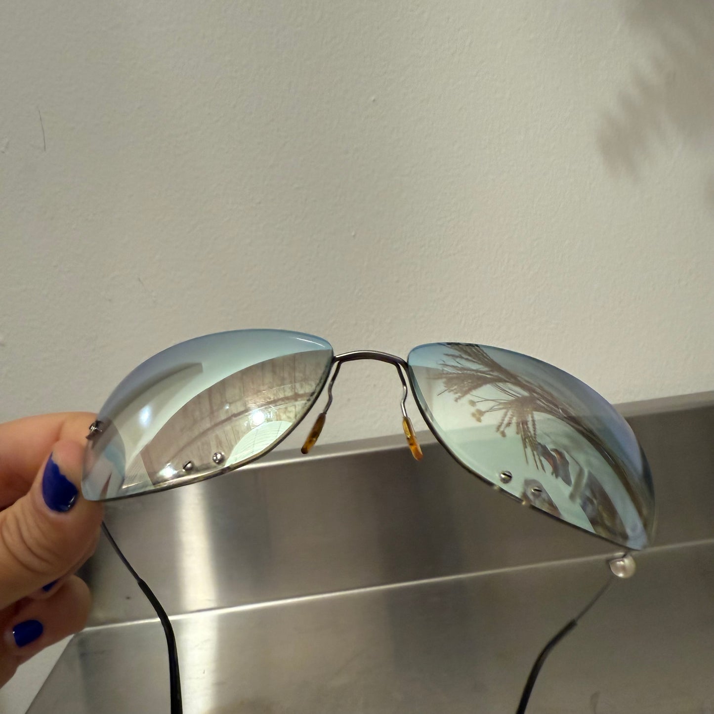 Vintage Chanel pearl sunglasses