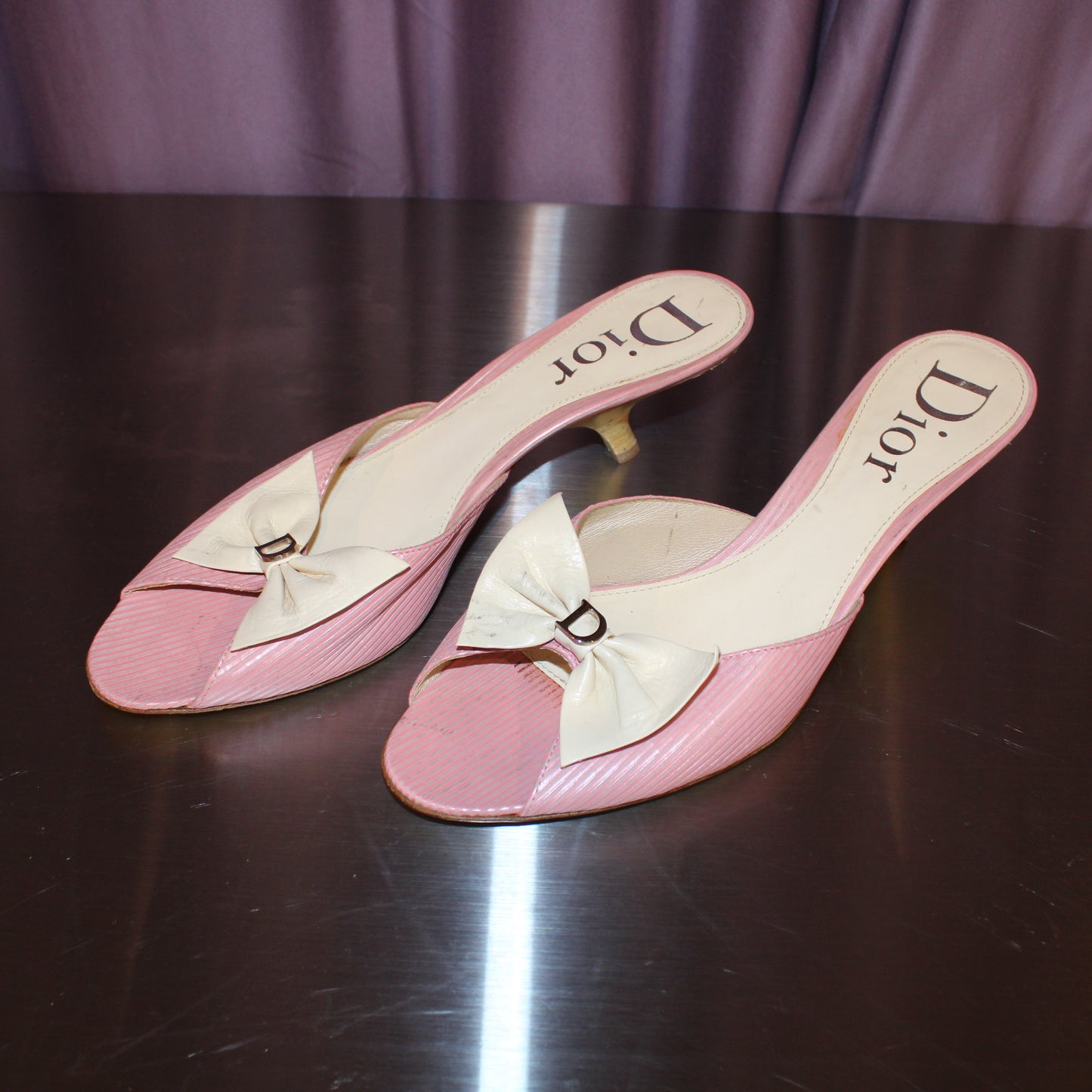 Dior pink sandals