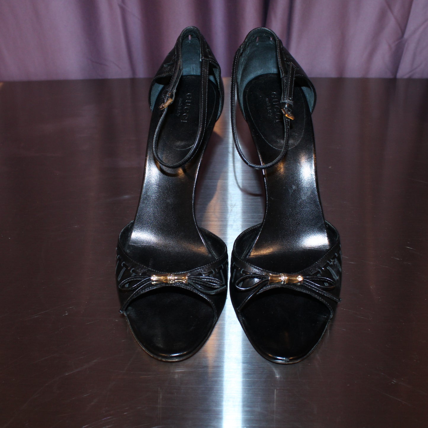 Vintage Gucci Leather Heels