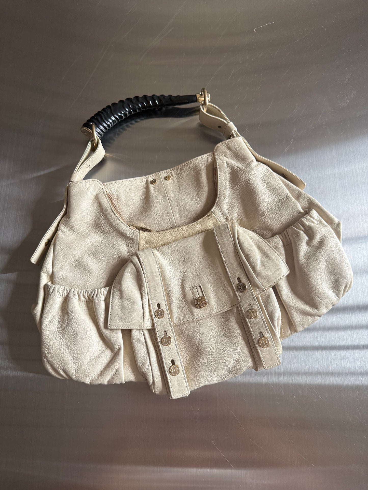 YSL Leather Mala Mala Bag