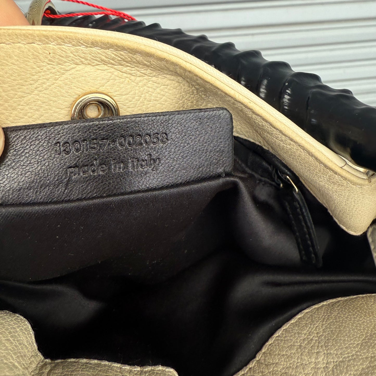YSL Leather Mala Mala Bag