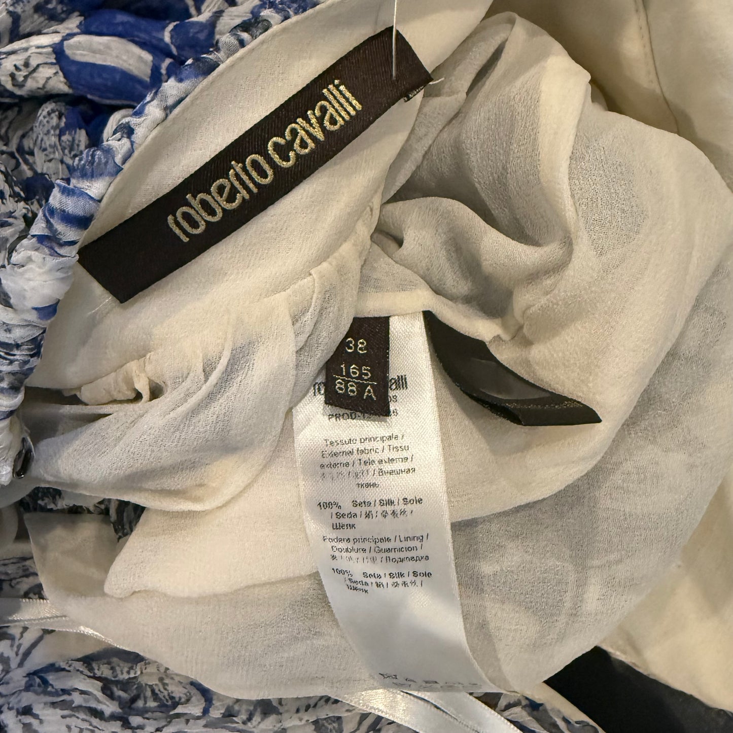 Roberto Cavalli Silk Dress