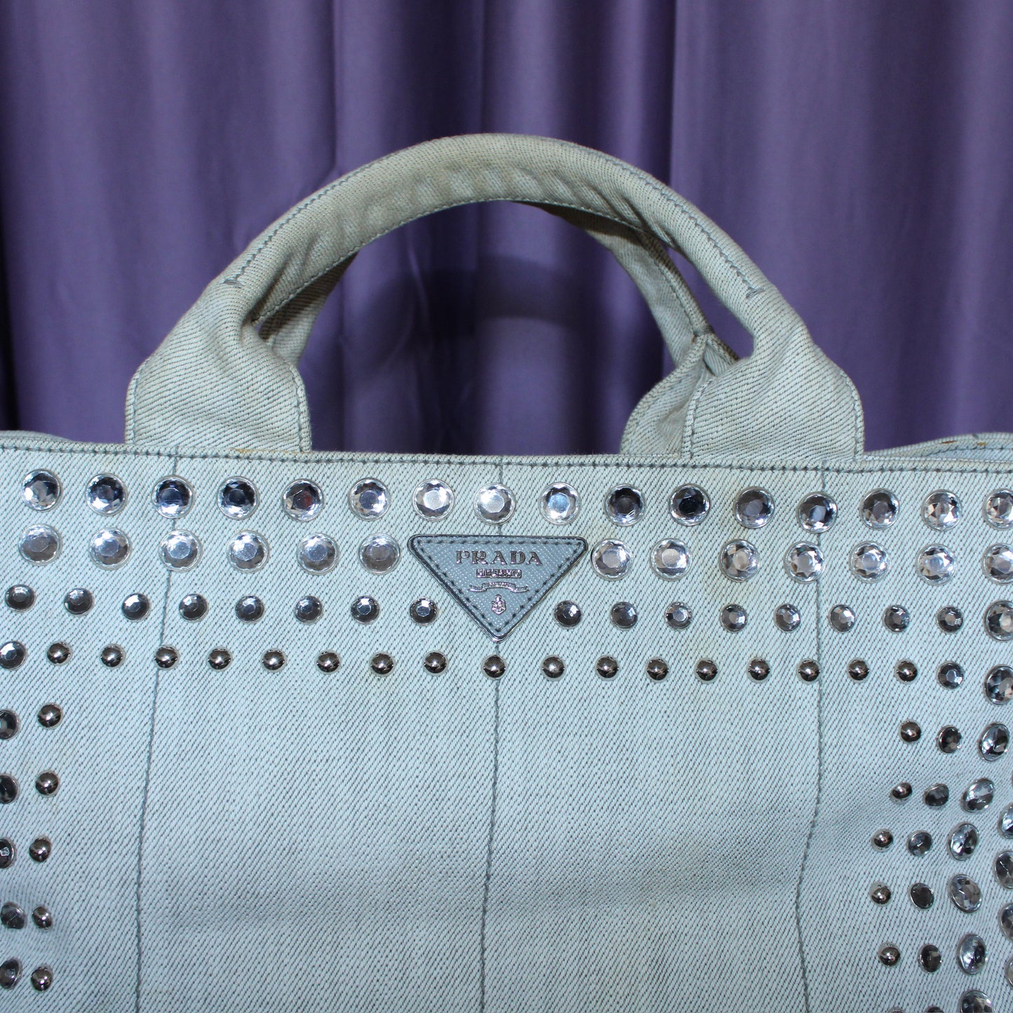 Prada Crystal Tote Bag