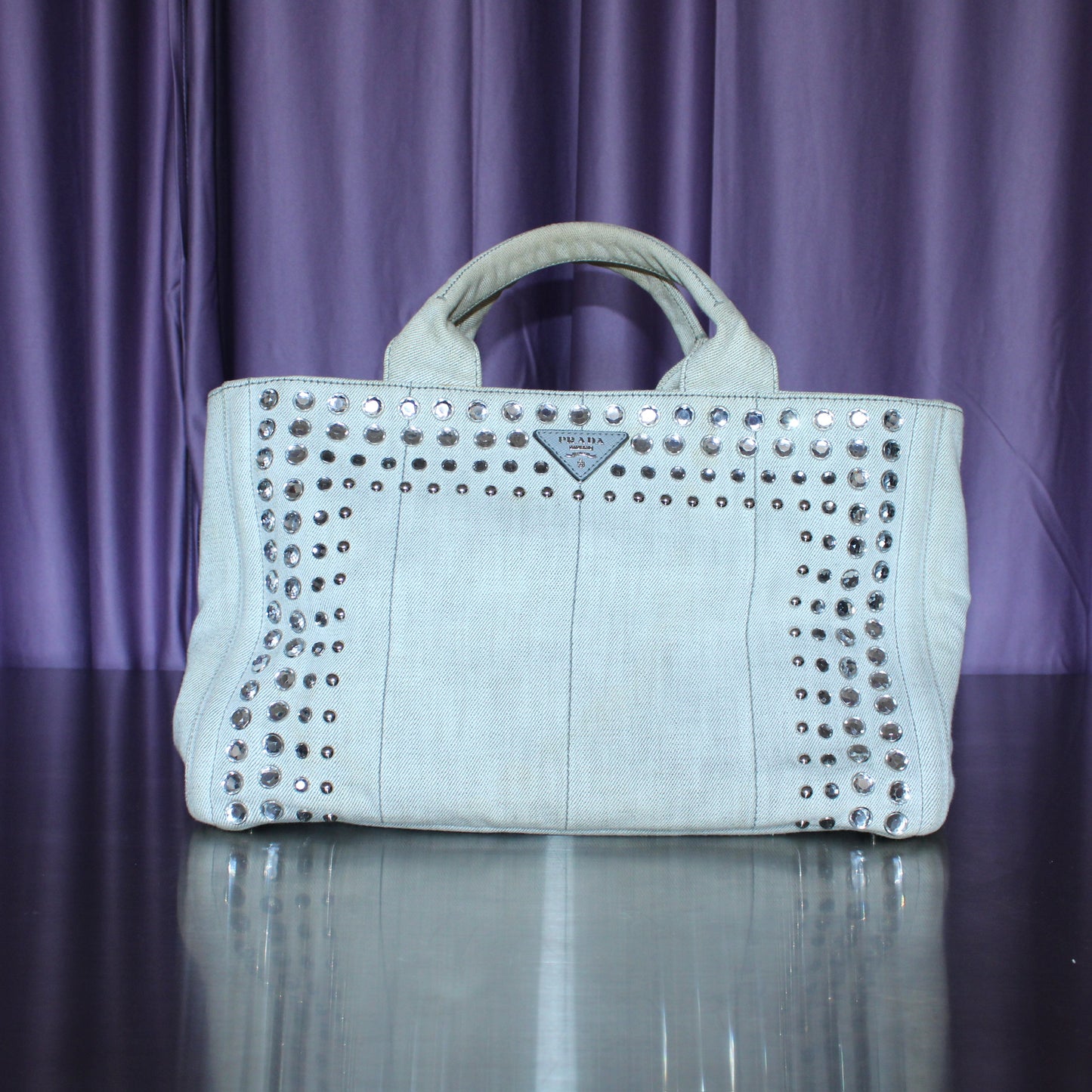 Prada Crystal Tote Bag