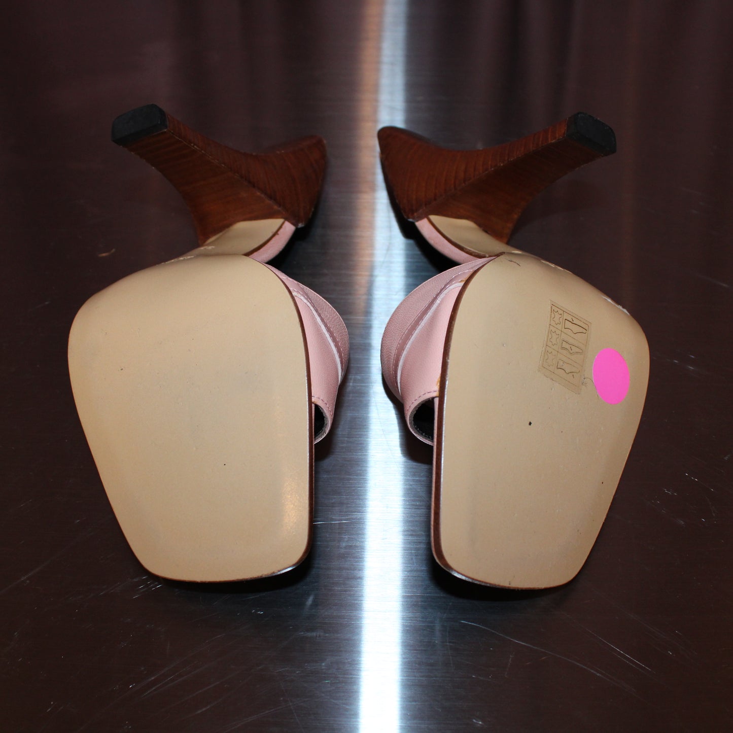 Tom Ford Era Gucci Pink Leather Heels