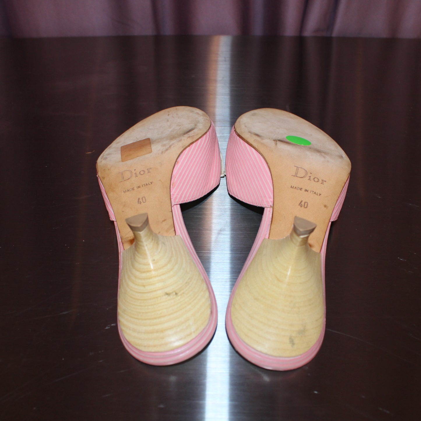 Dior pink sandals