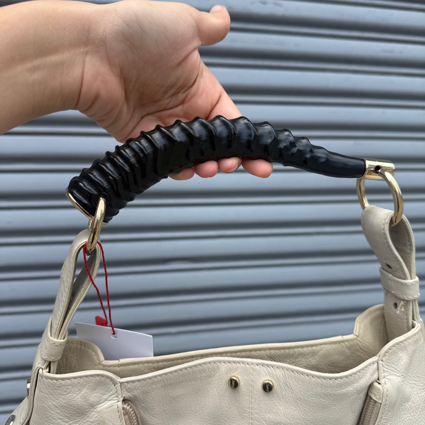 YSL Leather Mala Mala Bag