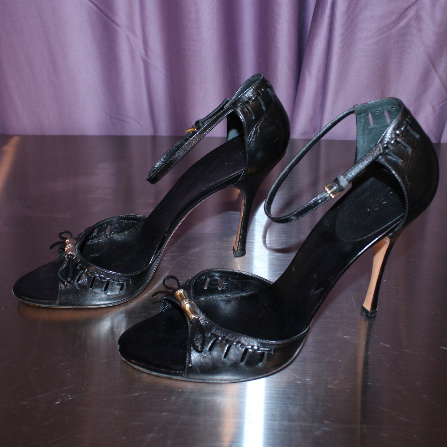 Vintage Gucci Leather Heels