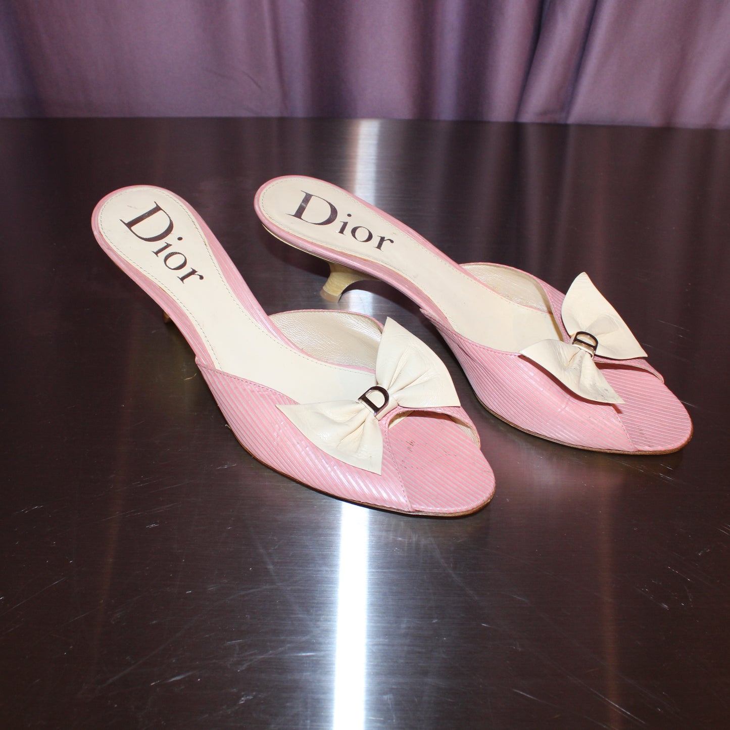 Dior pink sandals