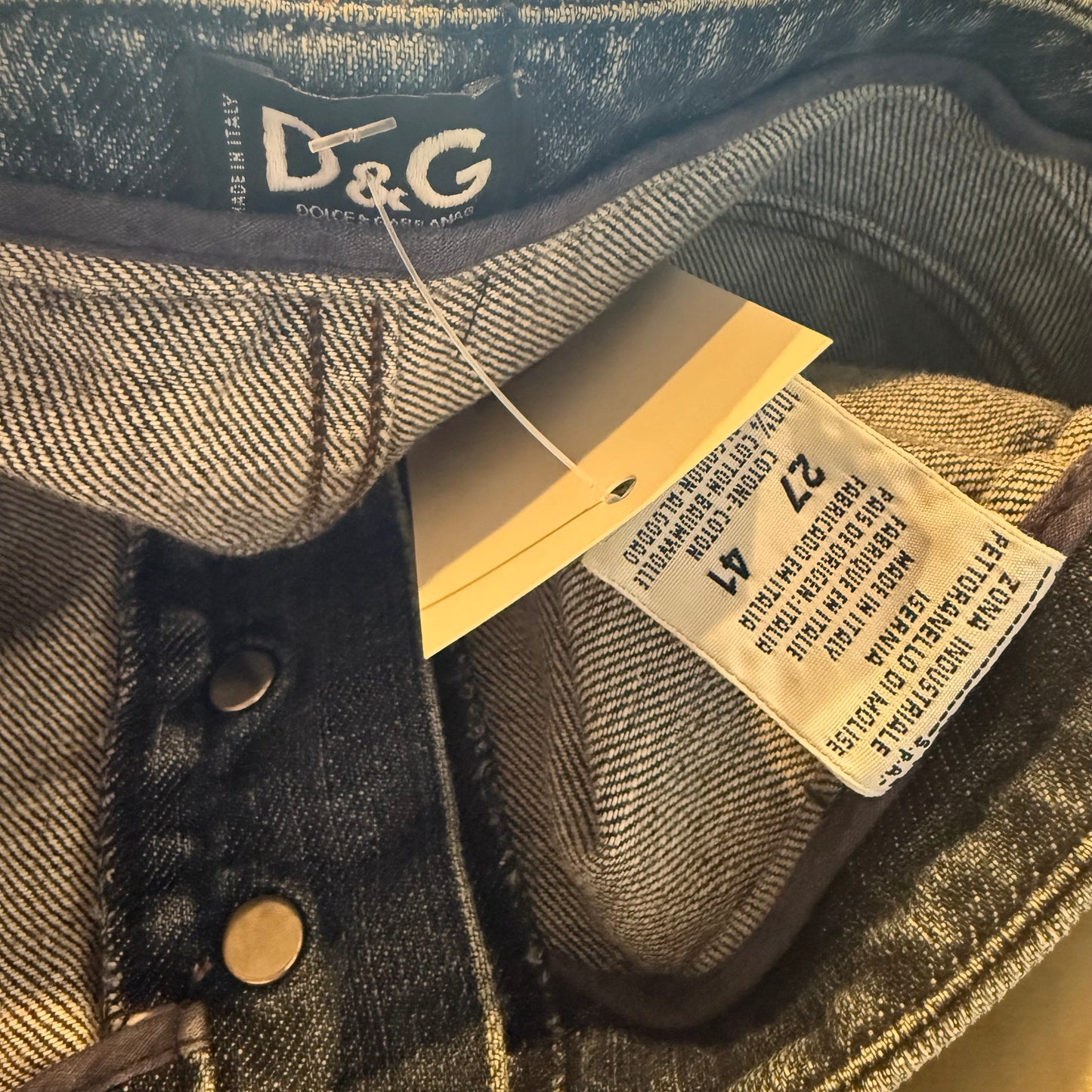 Dolce & Gabbana Denim Capri Pants