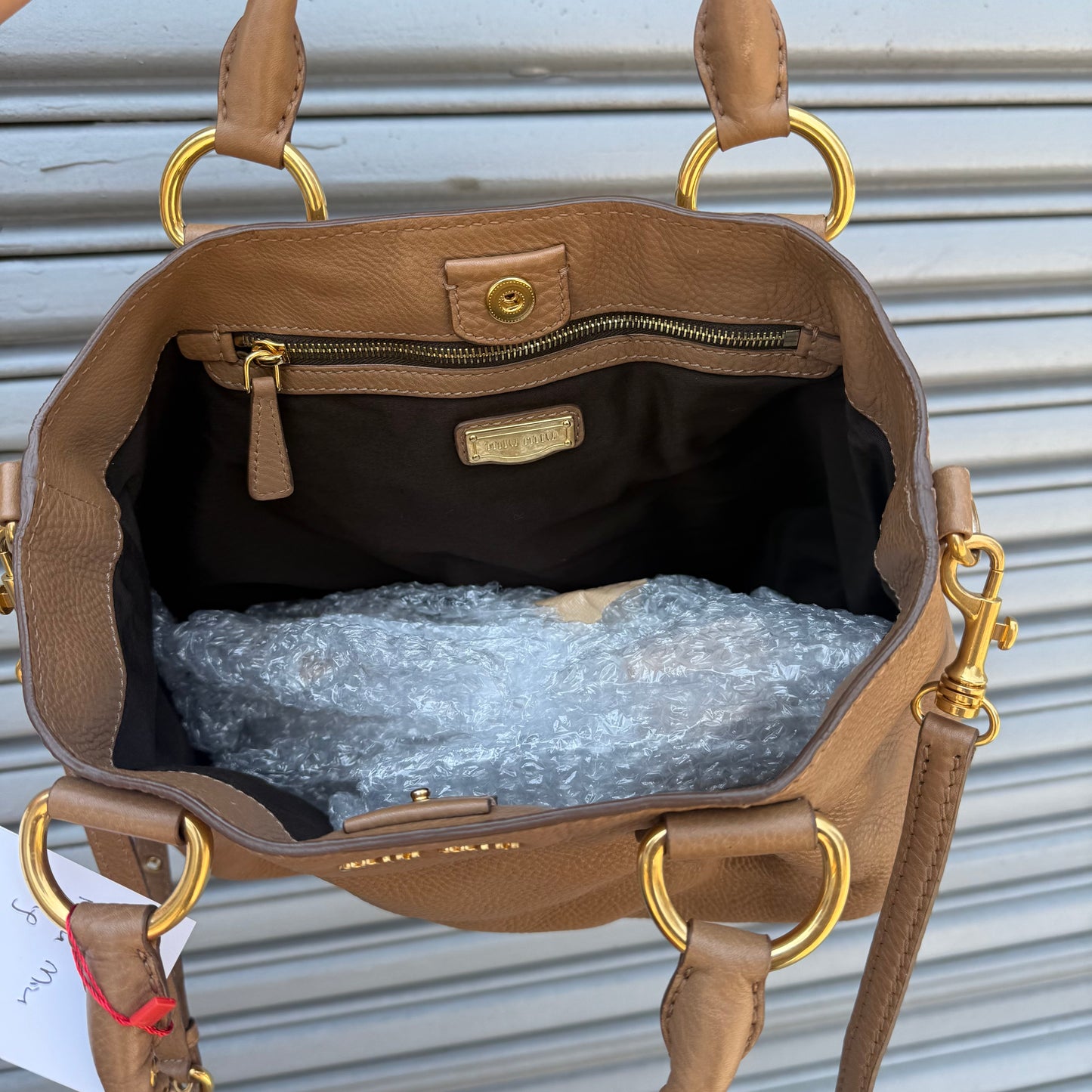 Miu Miu Large Leather Bag