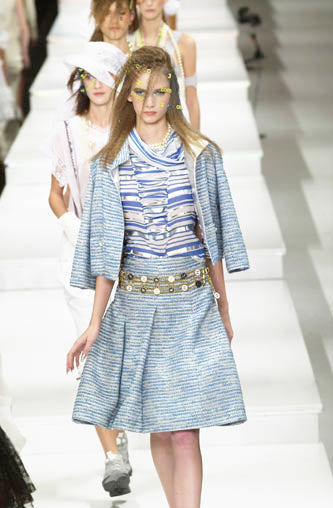 Chanel SS2001 Runway Silk Top