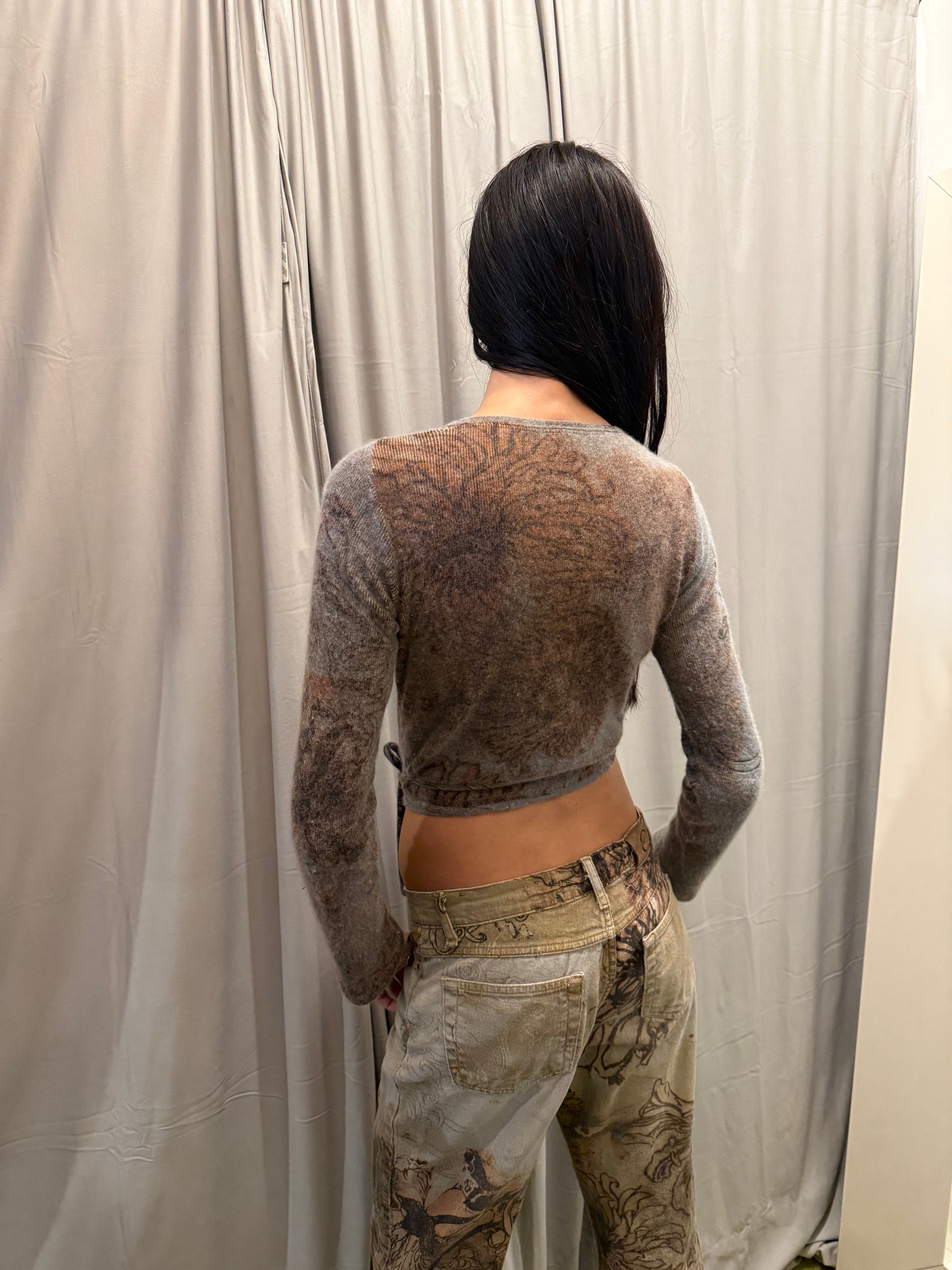 Roberto Cavalli Angora Top