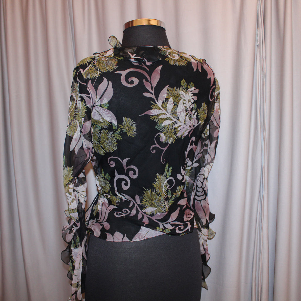 Dior By Galliano Era Silk Top