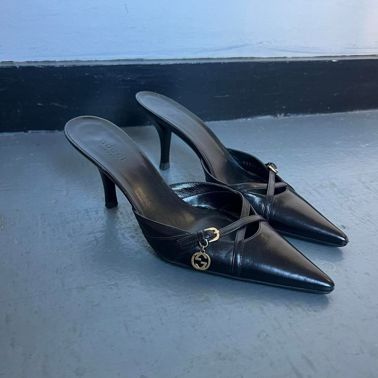 Vintage Gucci Leather Shoes