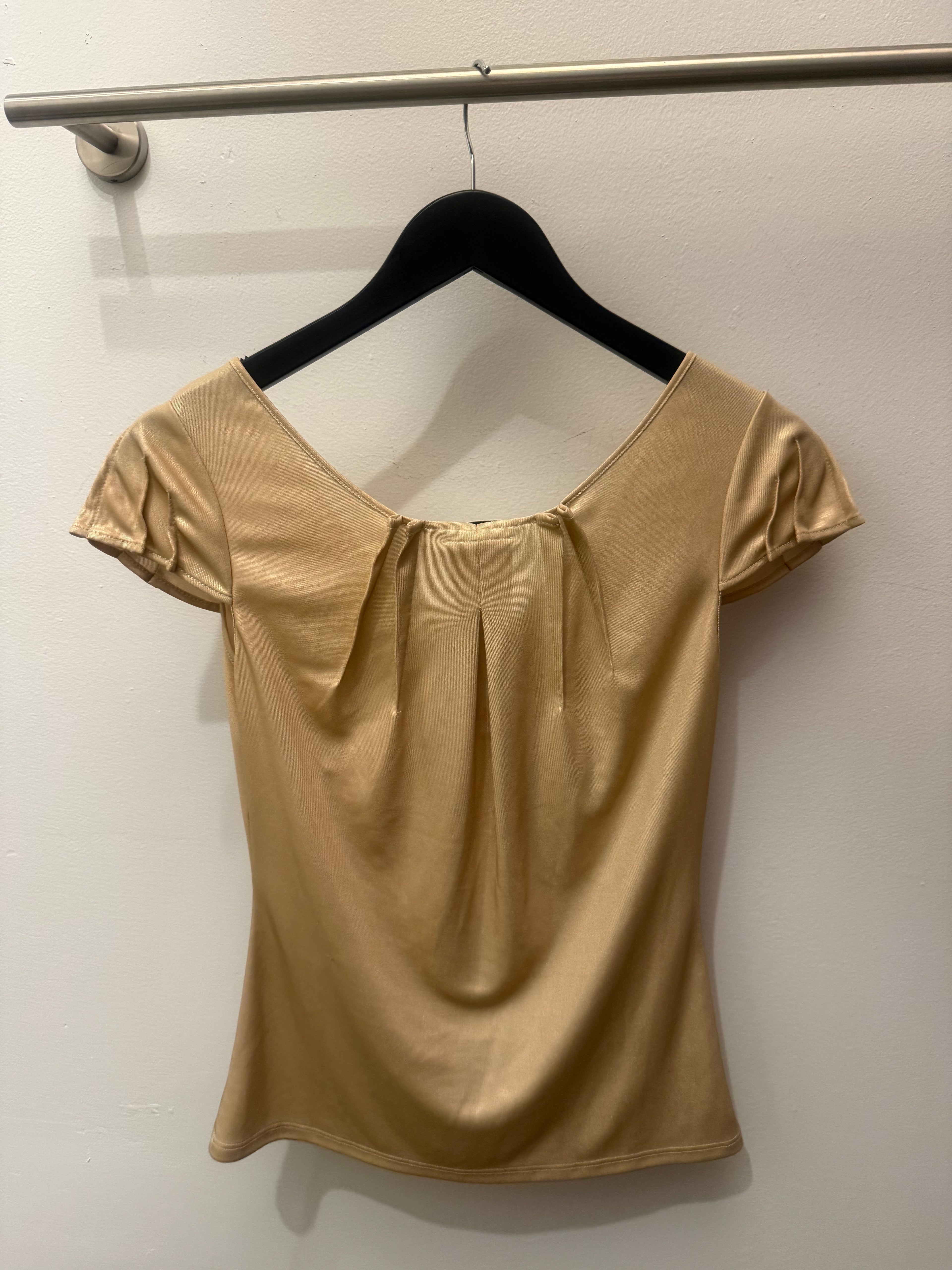Dior S/S 2007 Gold Top