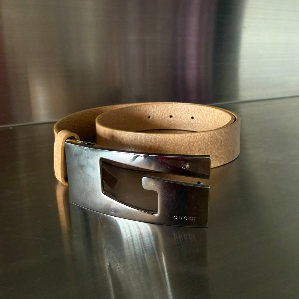 Vintage Gucci Leather Belt
