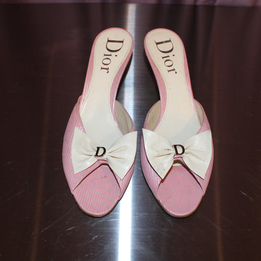Dior pink sandals