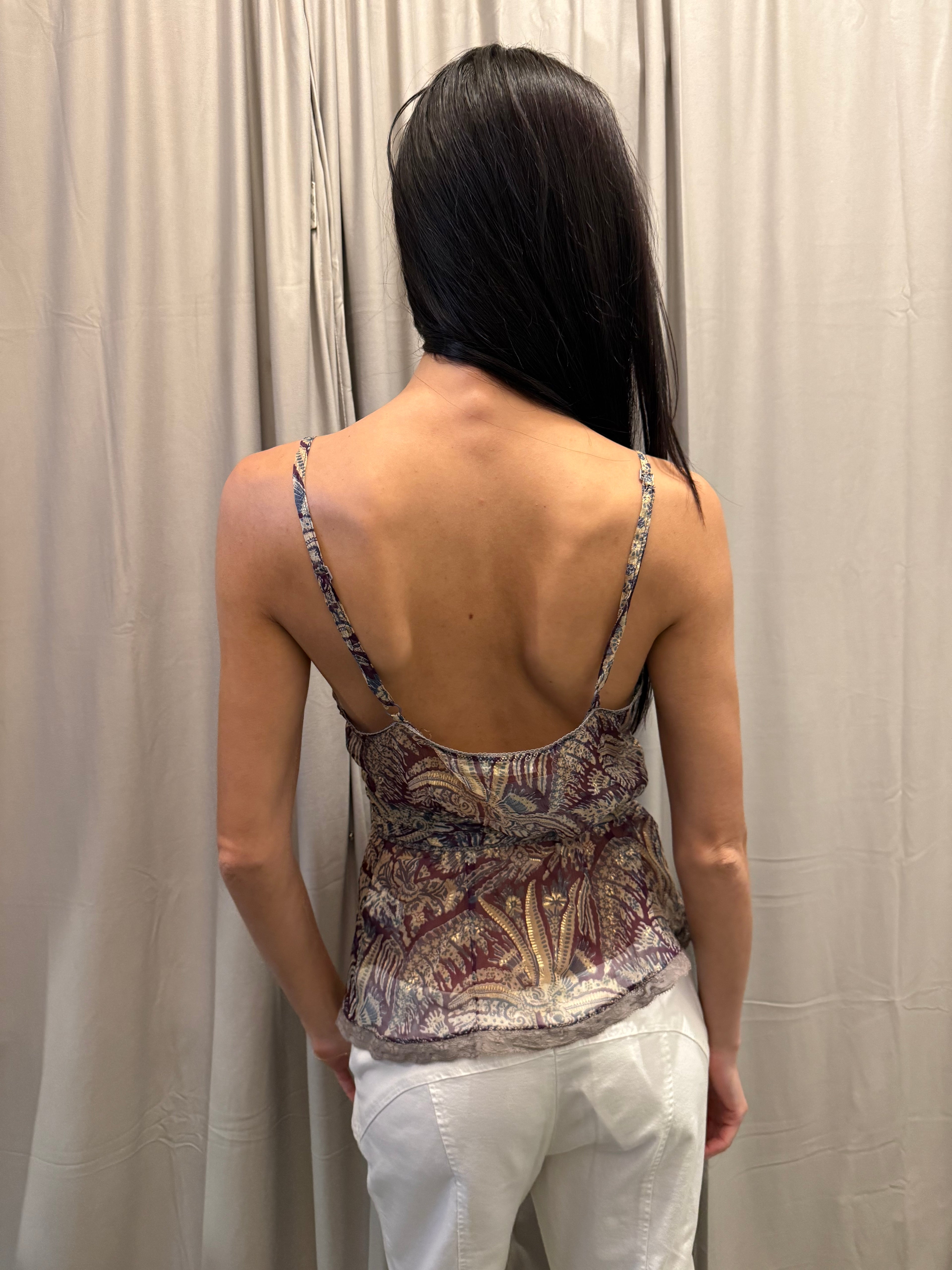 Vintage Pinko Silk Top