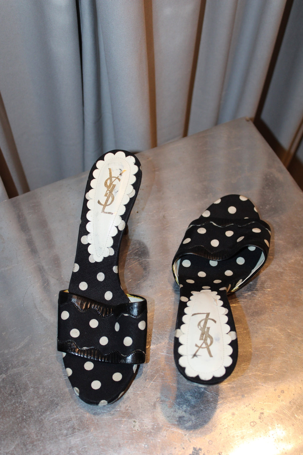YSL Polka Dot Heels