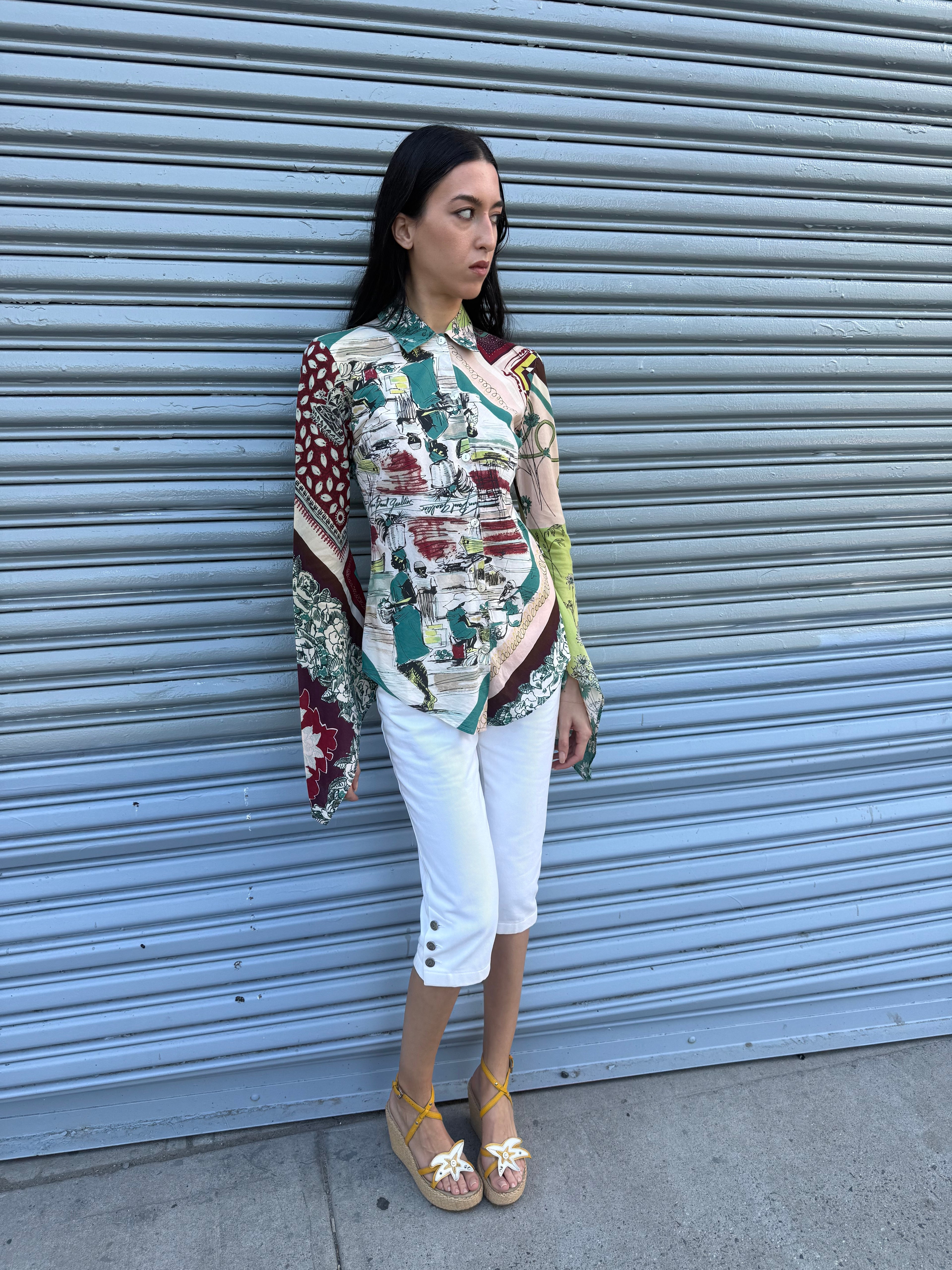 JPG Jeans Printed Top