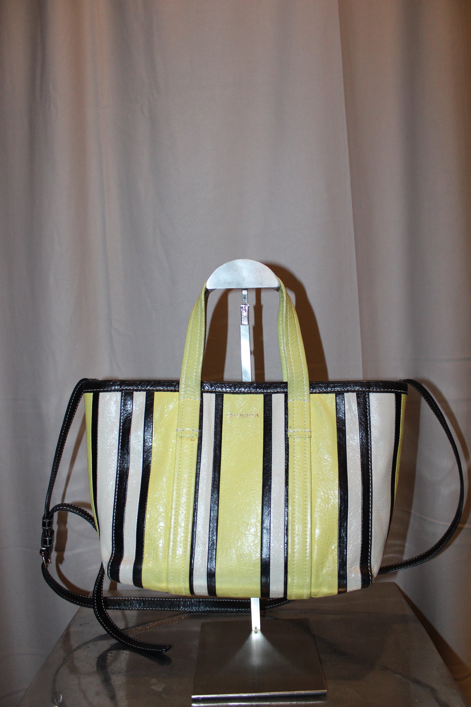 Balenciaga Bazar Leather Tote