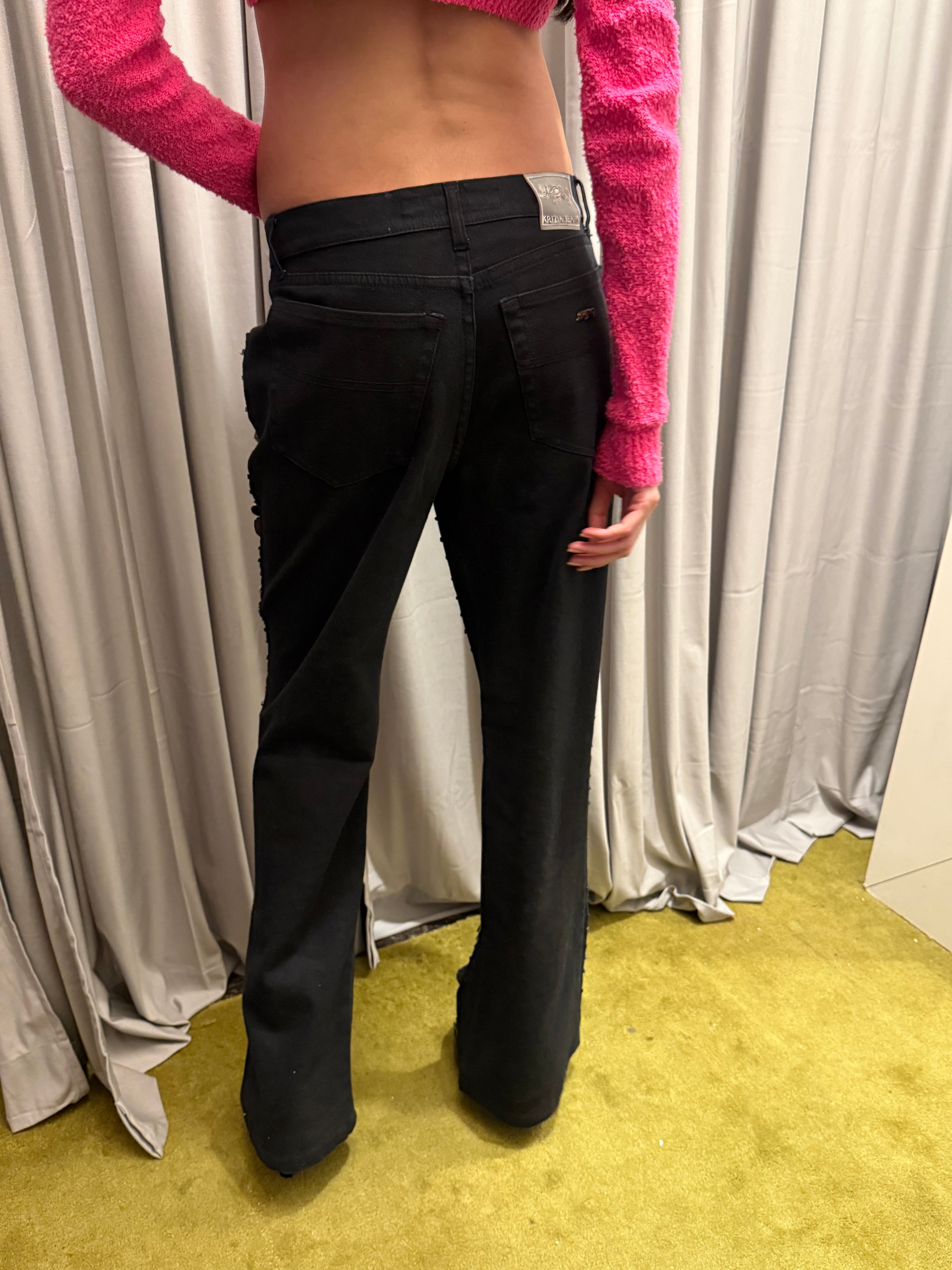 Krizia Jeans Embellished Pants