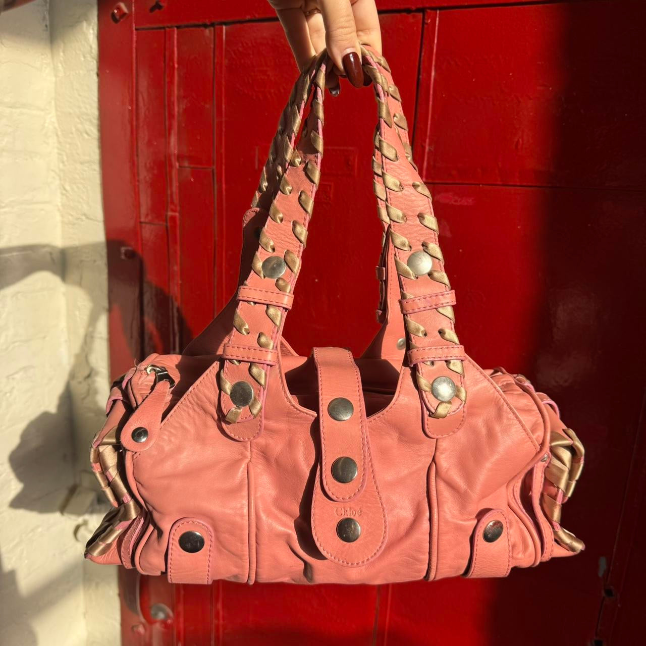 Chloe Pink Silverado Bag