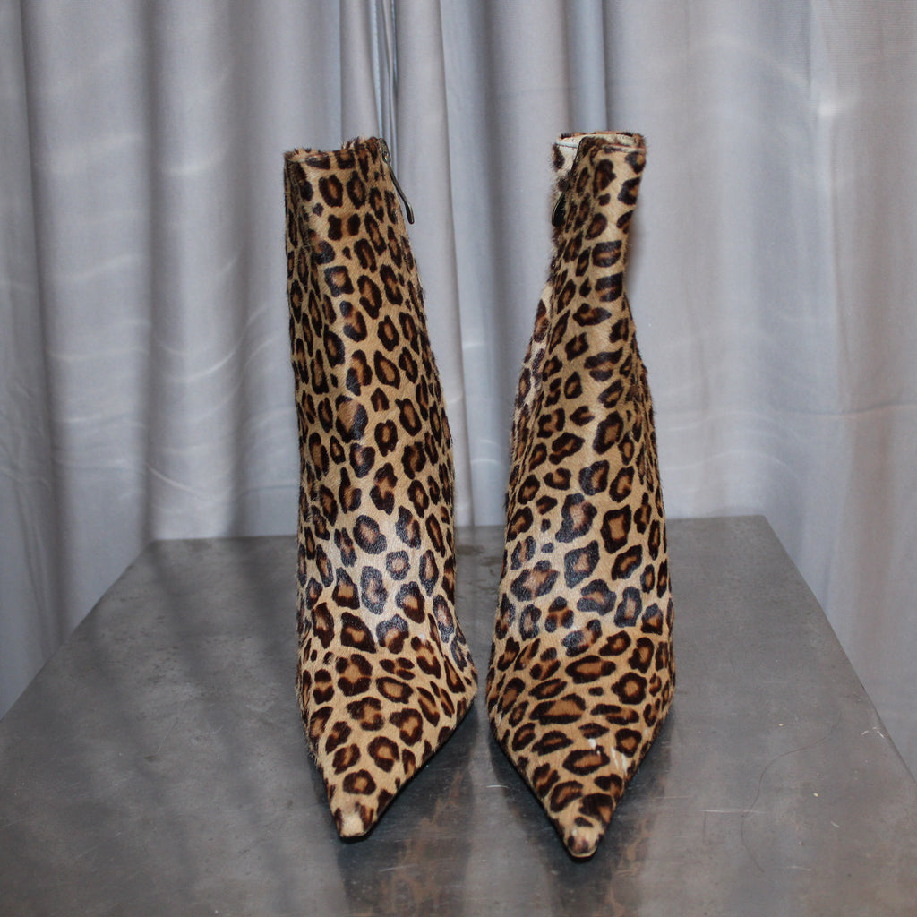 Gianmarco Lorenzi calf hair boots