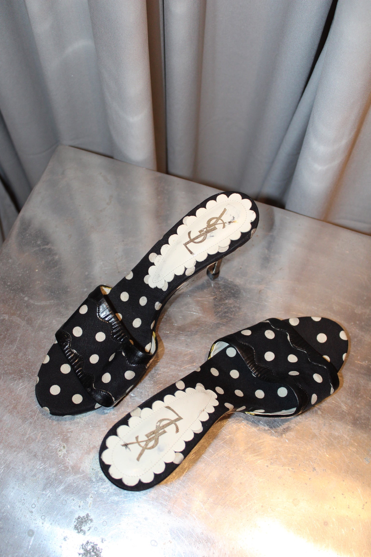 YSL Polka Dot Heels