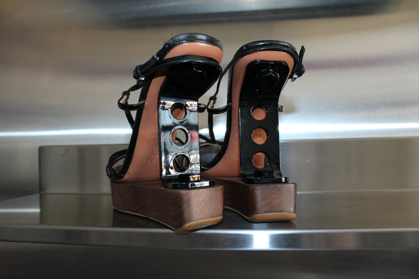 Alaia Patent Leather Heels