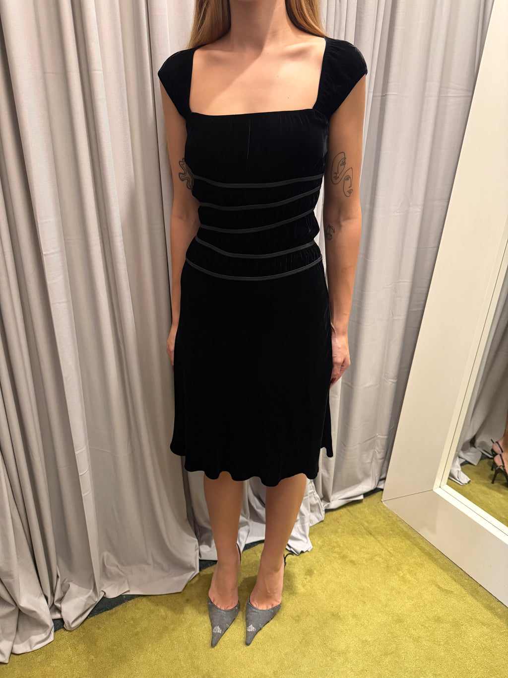 Blumarine Velvet Dress