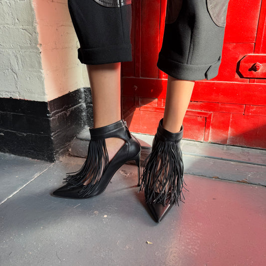 Alexander McQueen Fringe Pumps