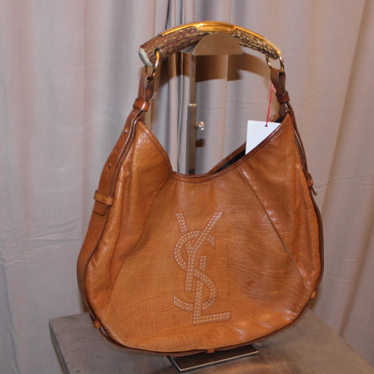 Vintage YSL Leather Mombosa Bag