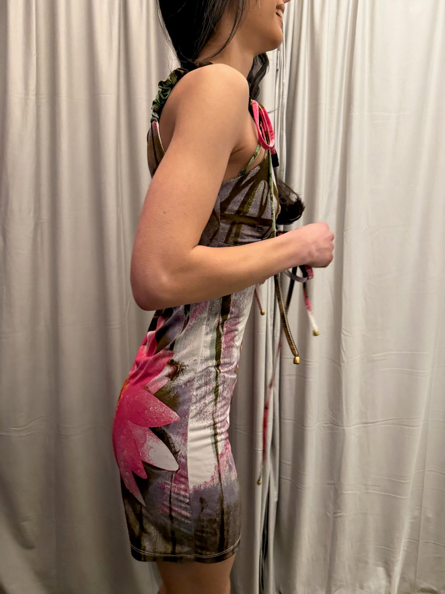 Roberto Cavalli Floral Dress