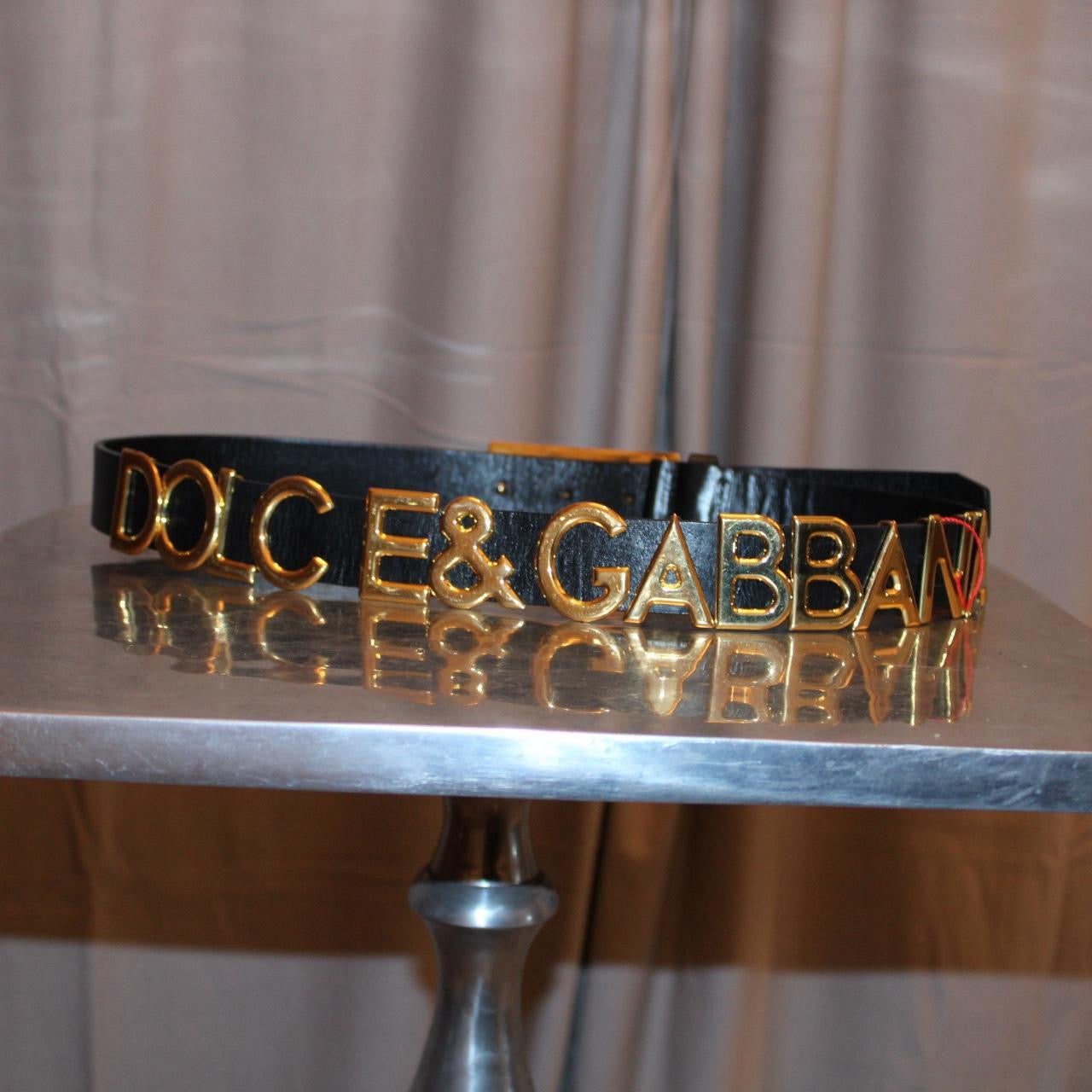 Dolce & Gabbana S/S 2002 Leather Belt