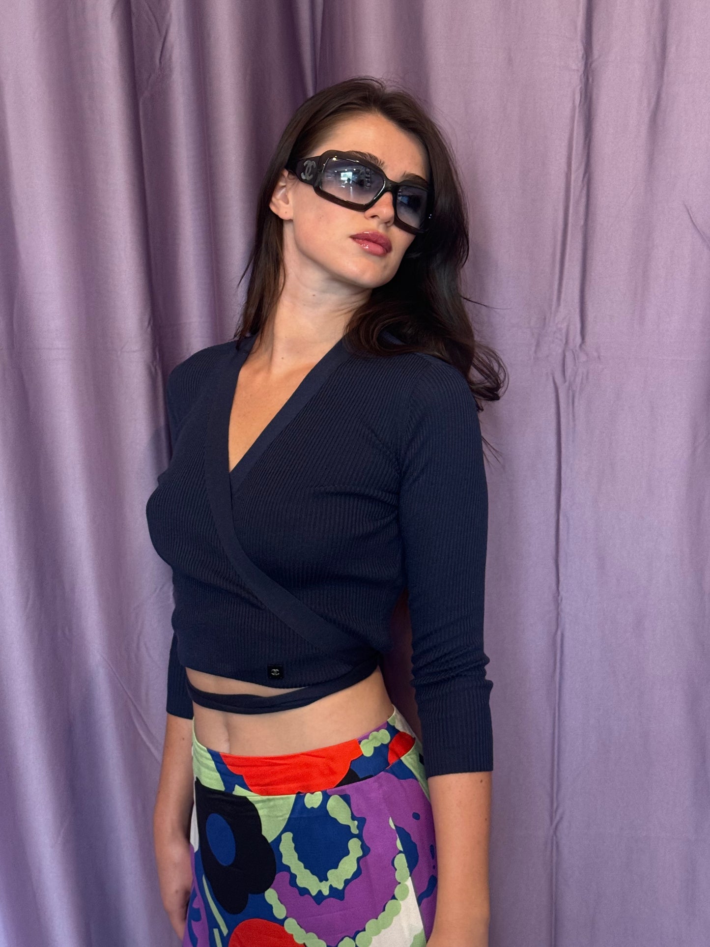 Chanel pearl sunglasses