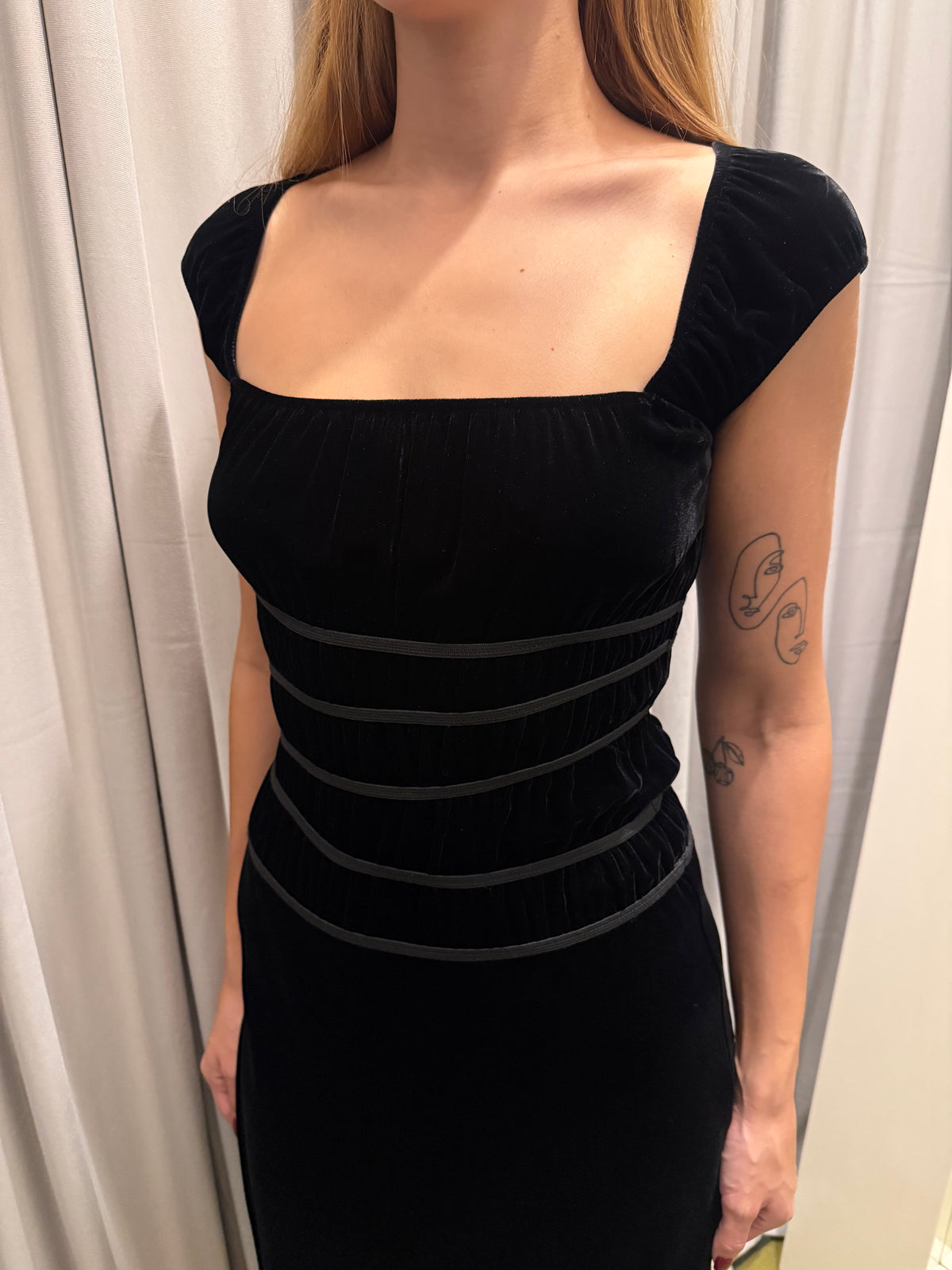 Blumarine Velvet Dress