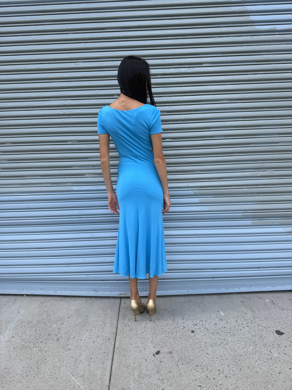 Versace Blue Dress