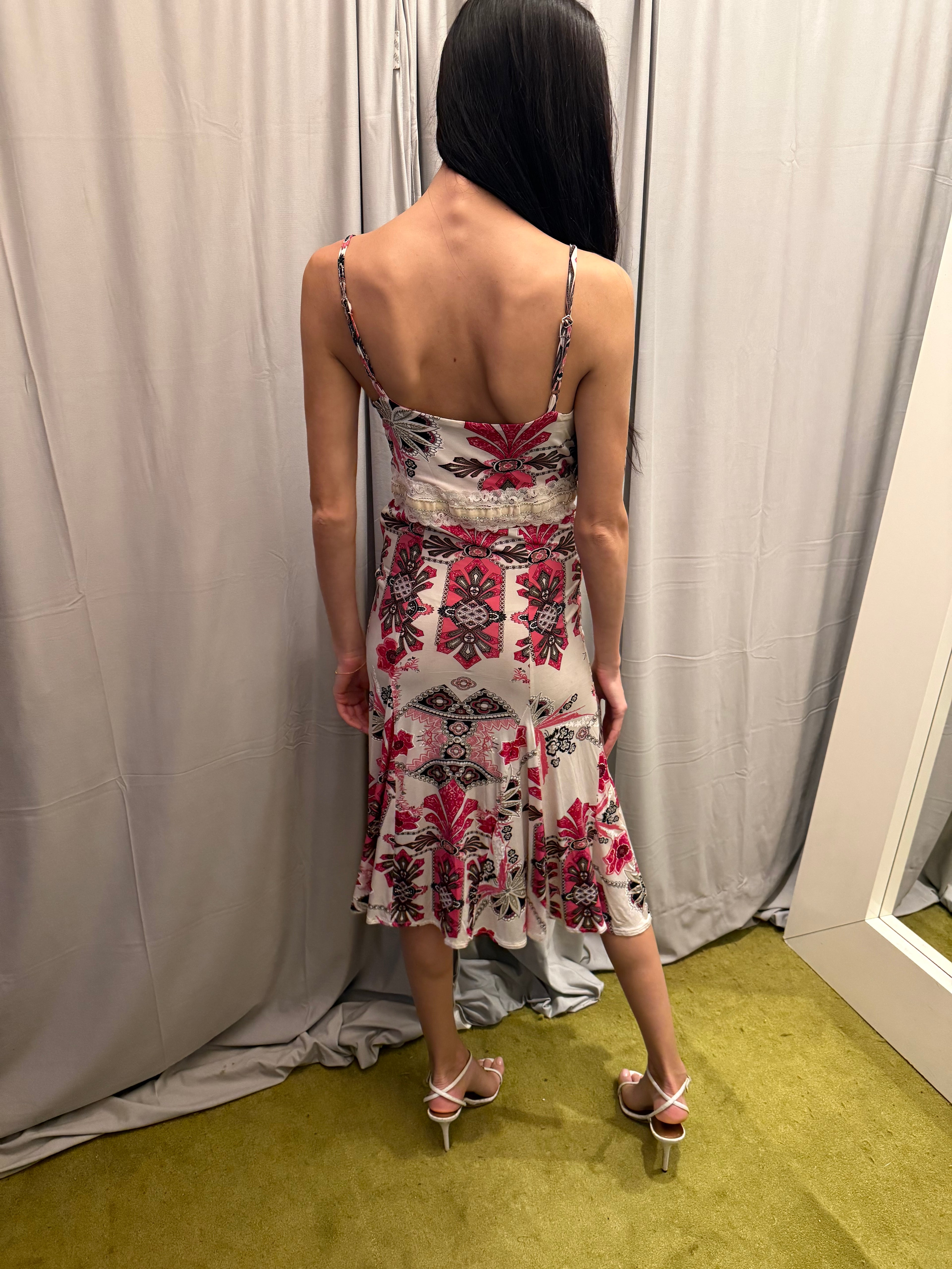 Roberto Cavalli Pink Dress