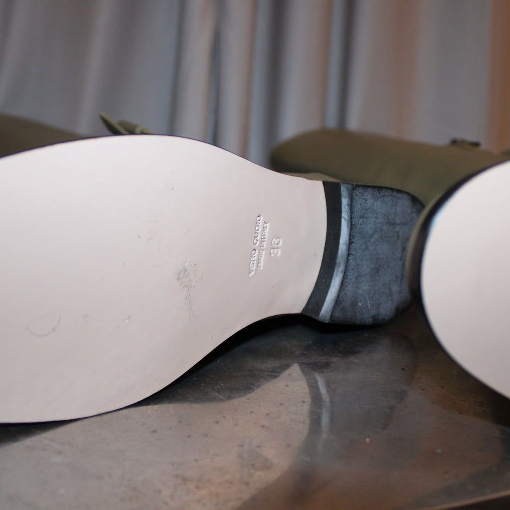 Red Valentino Leather Bow Boots