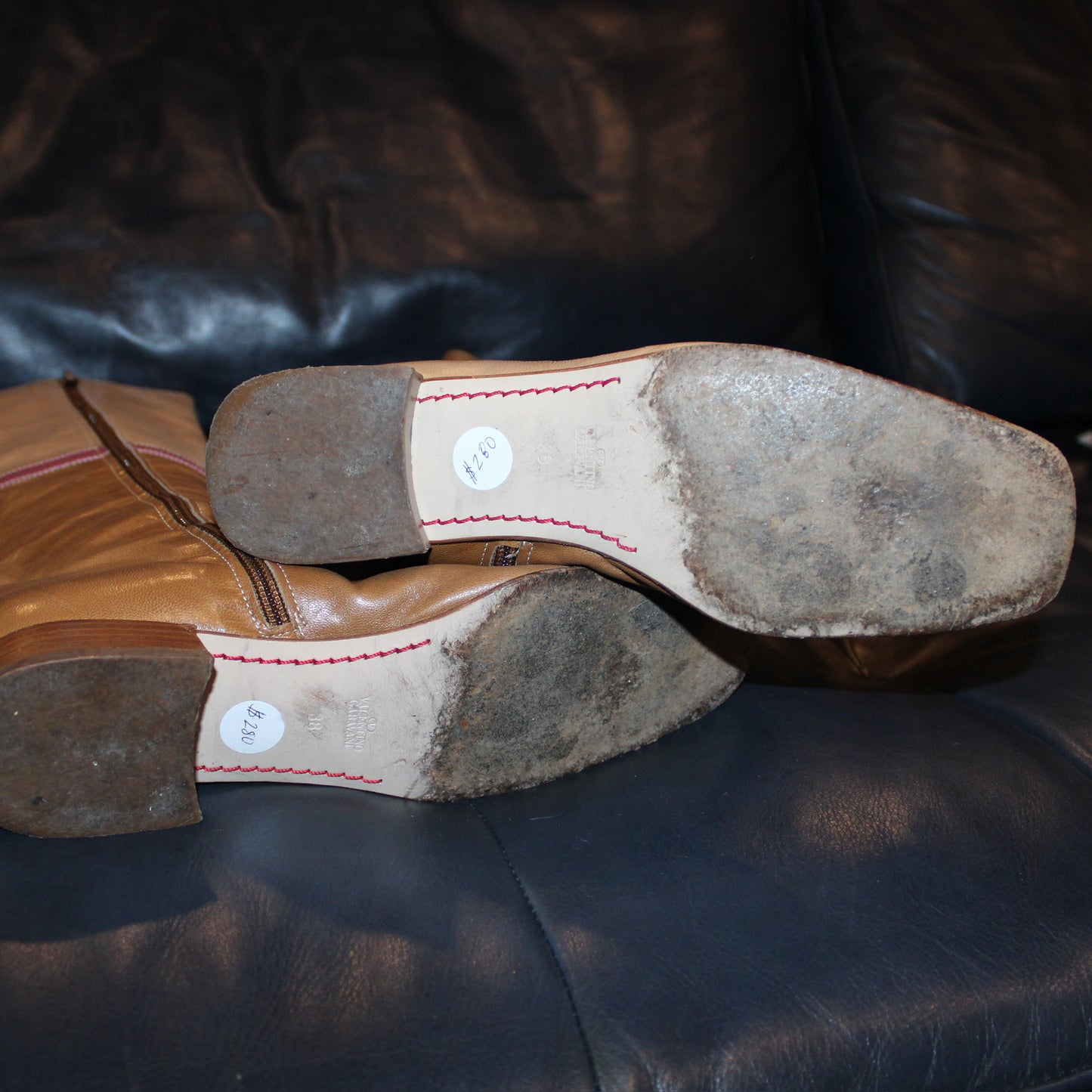 Valentino leather boots