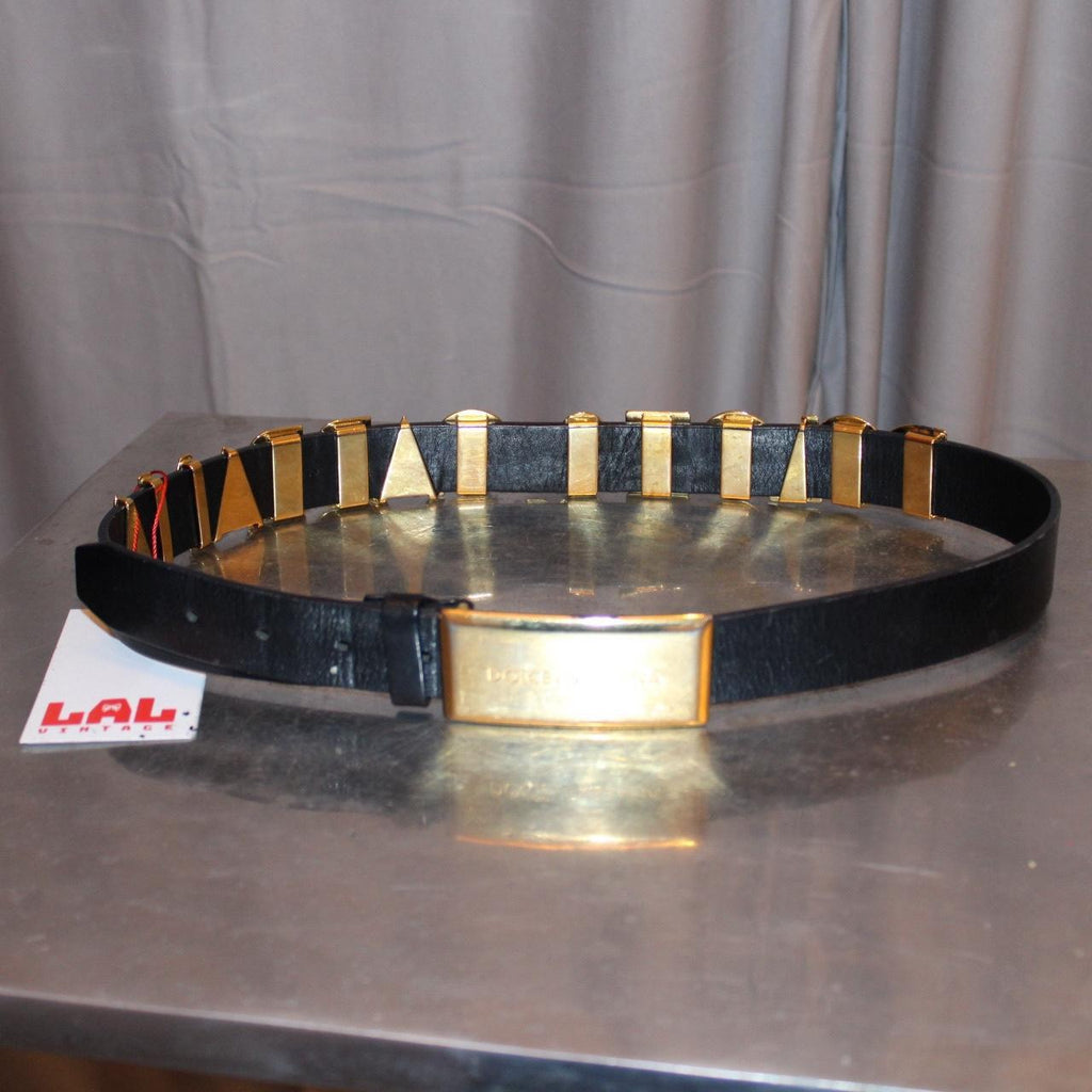 Dolce & Gabbana S/S 2002 Leather Belt