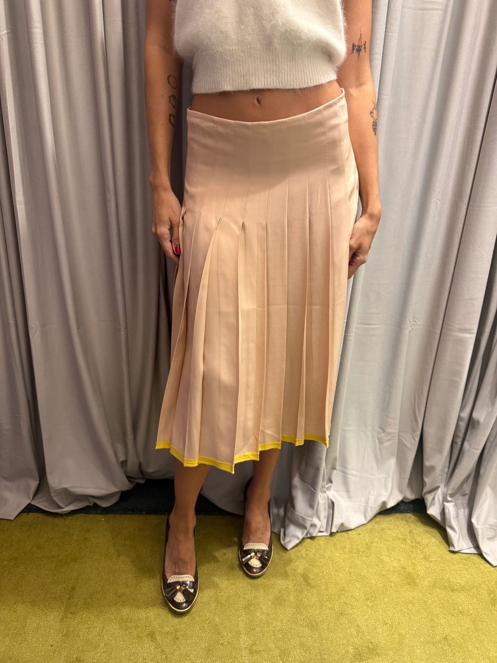 Prada Silk Skirt