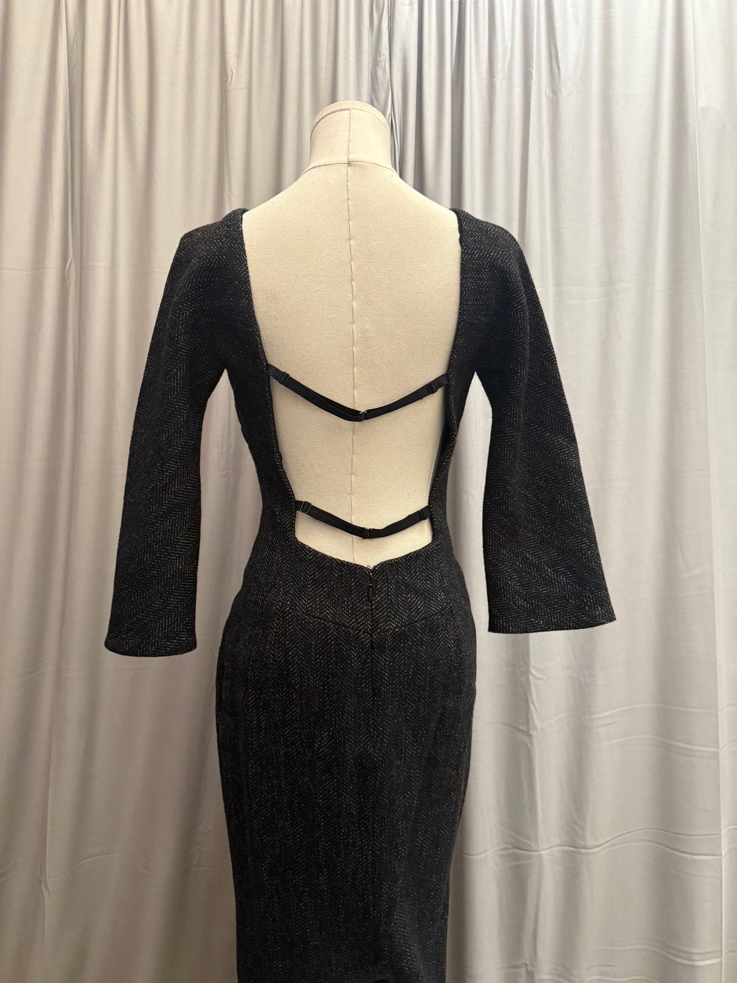 D&G FW 1998 Runway Wool Dress