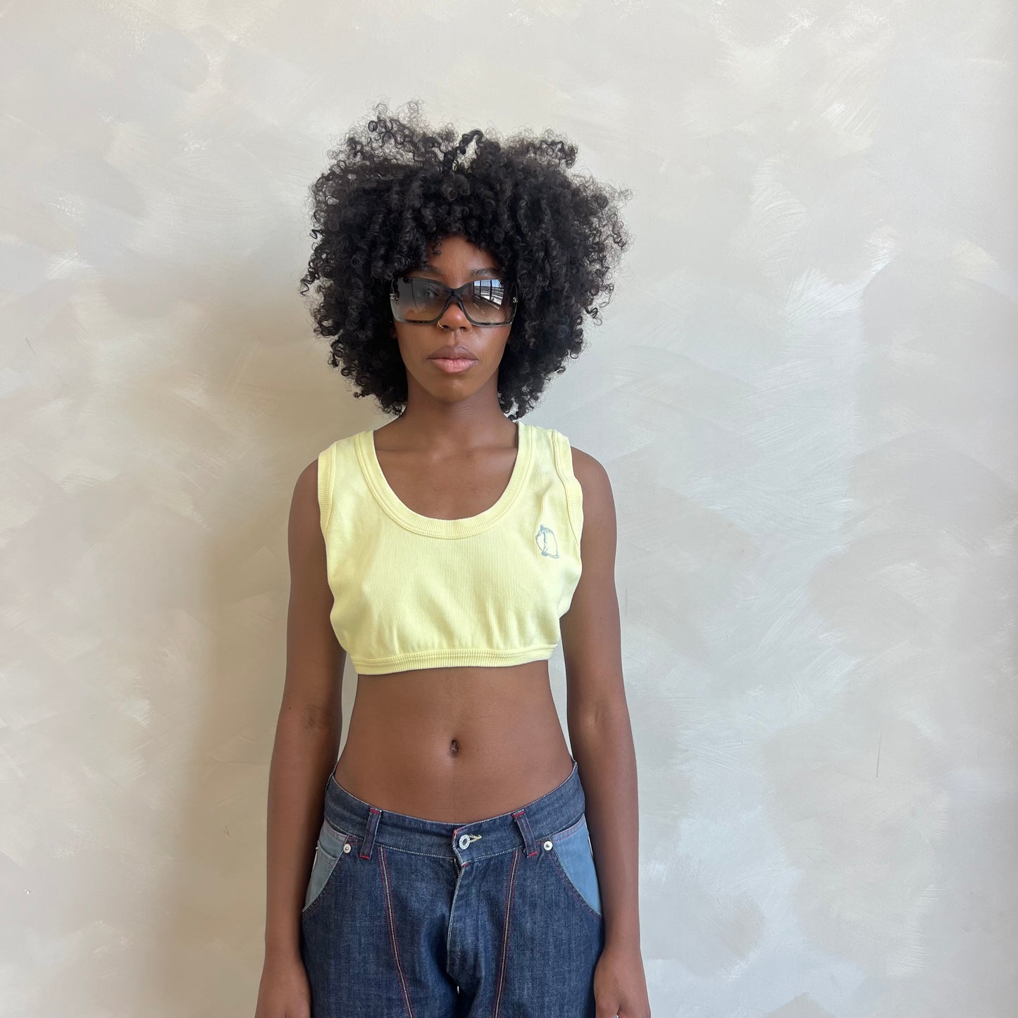 Vintage Armani Swim Cropped Top