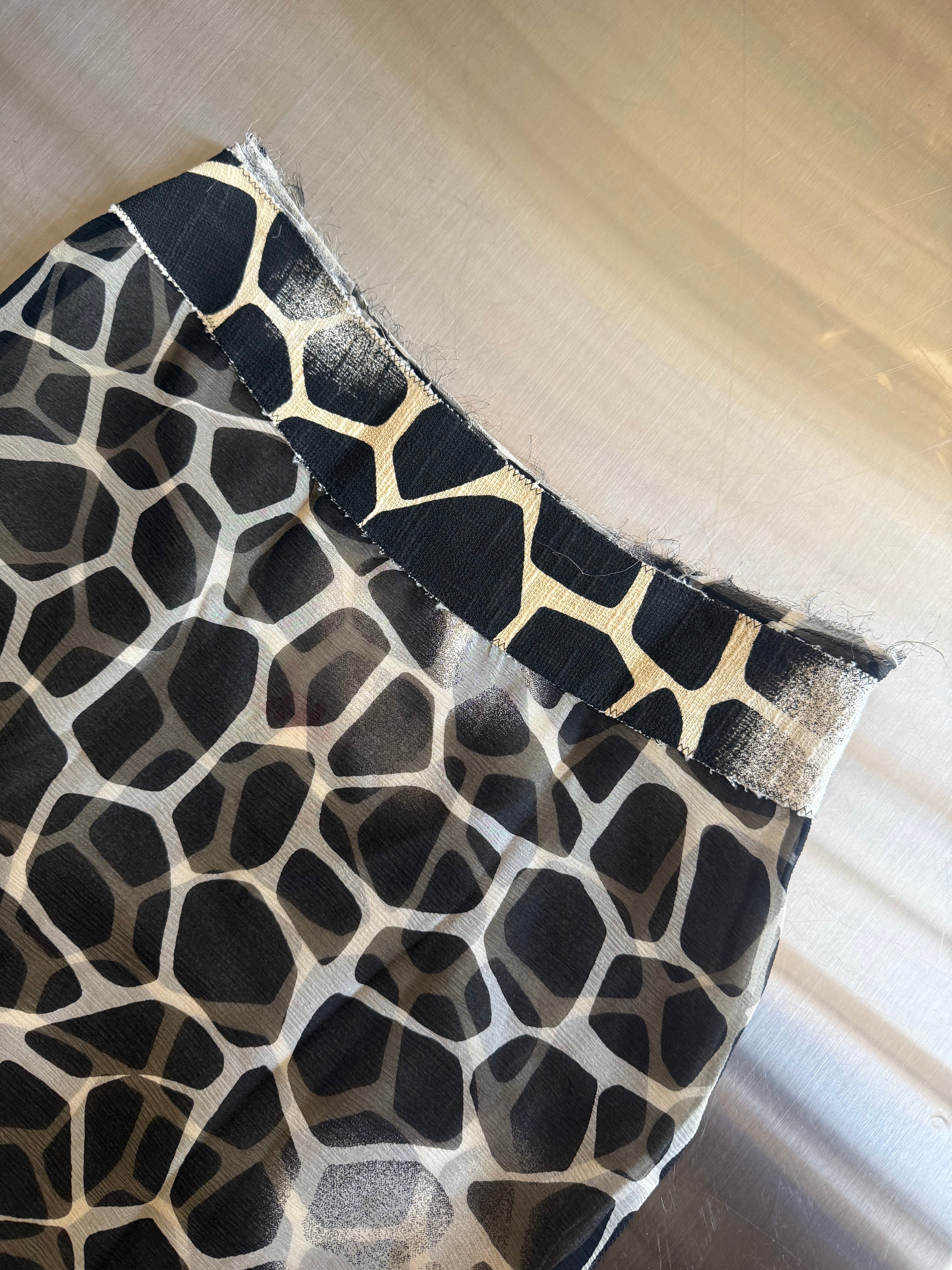 Italian Deadstock Silk Skirt