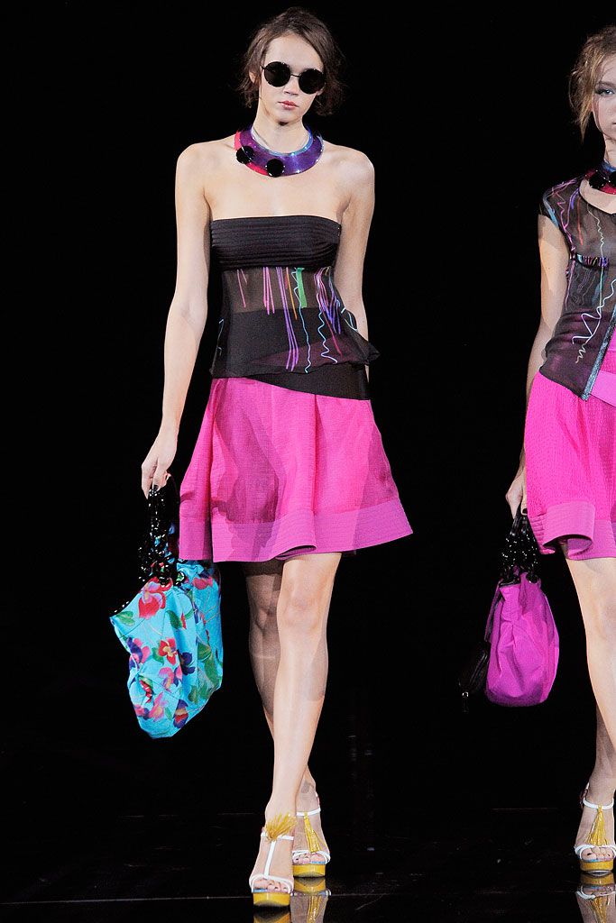 Emporio Armani S/S 2010 Silk Skirt